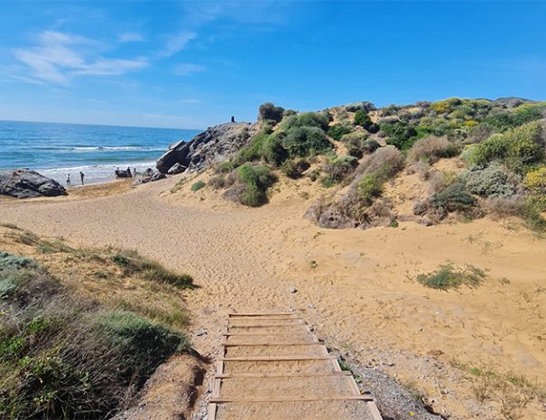 acceso playa